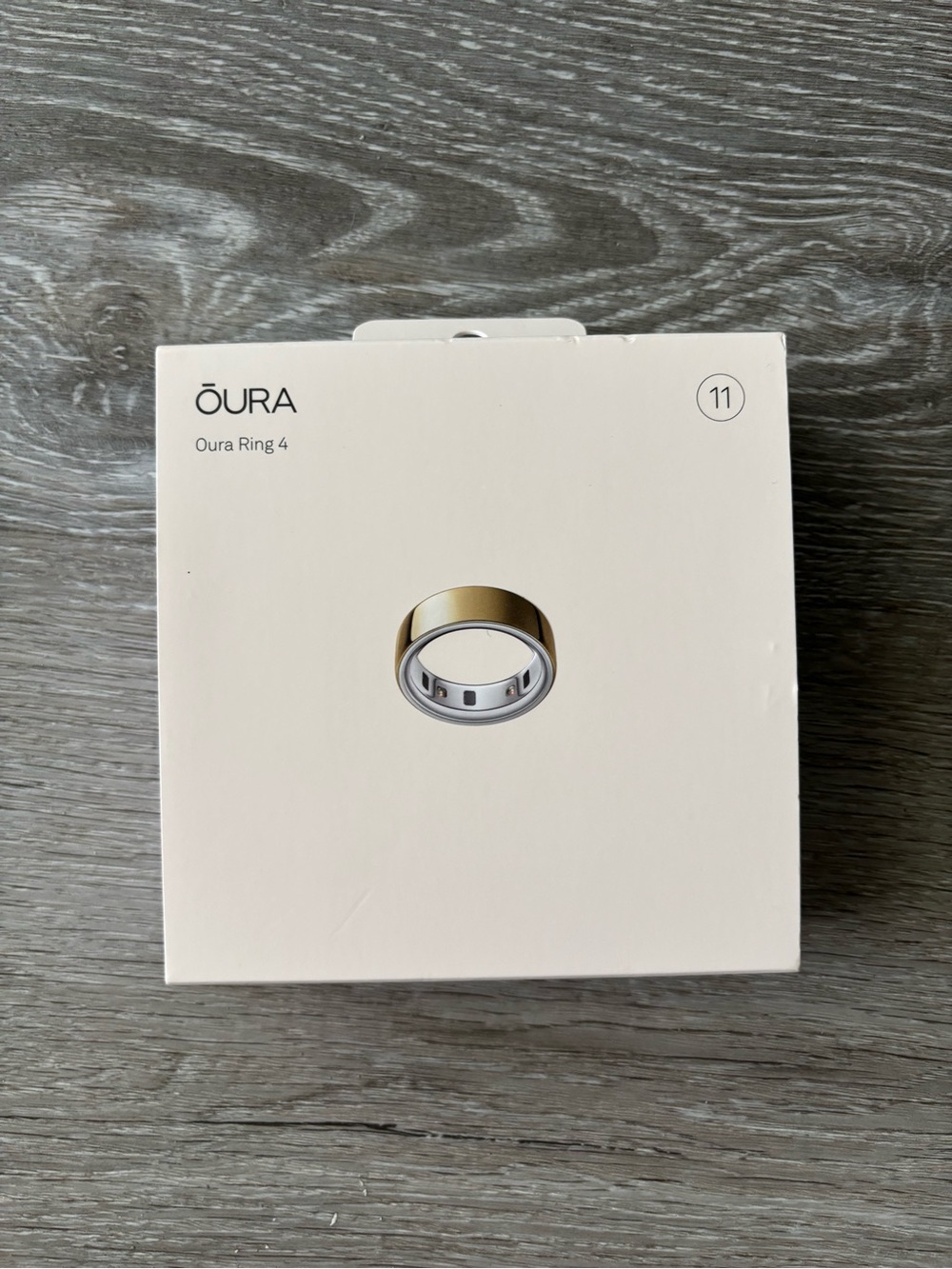Gold Oura Ring 4 size 11